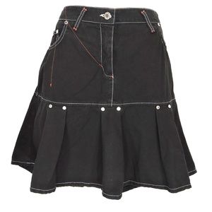 🇮🇹LE COPAINS🇮🇹 JEANS BLACK FASHION SKIRT